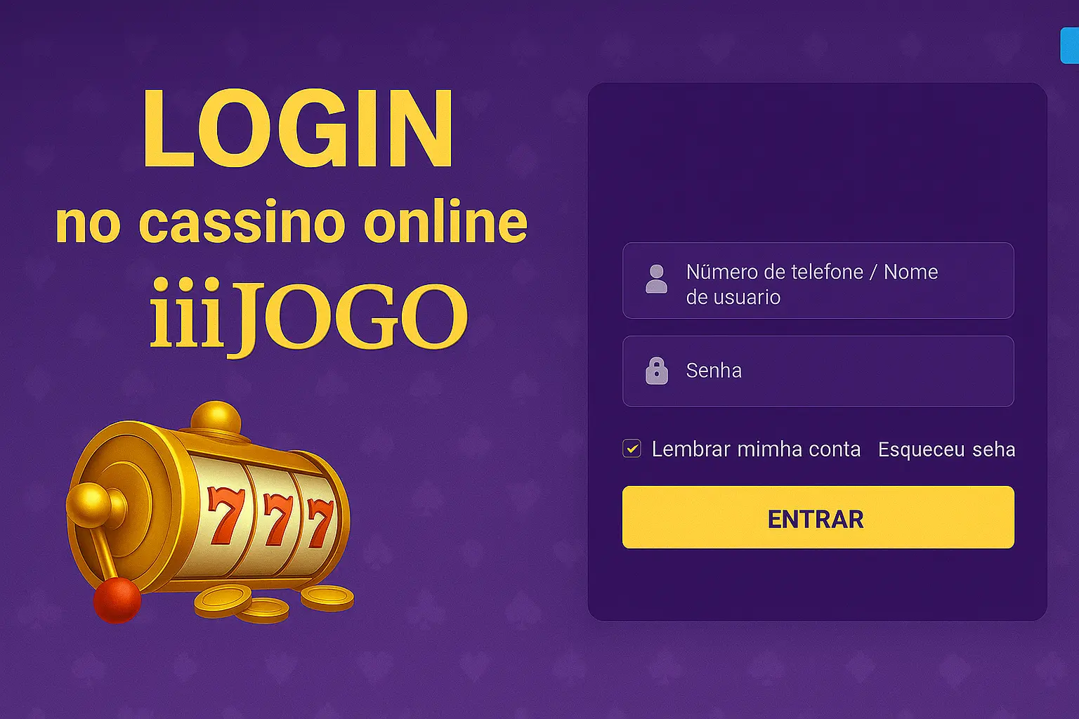 Registro na iiiJOGO Garante Acesso a uma Vasta Seleção de jogo